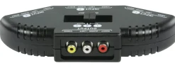 Kjell Lyd- & Videokabler|Høyttaler|RCA-switch, 3-veis