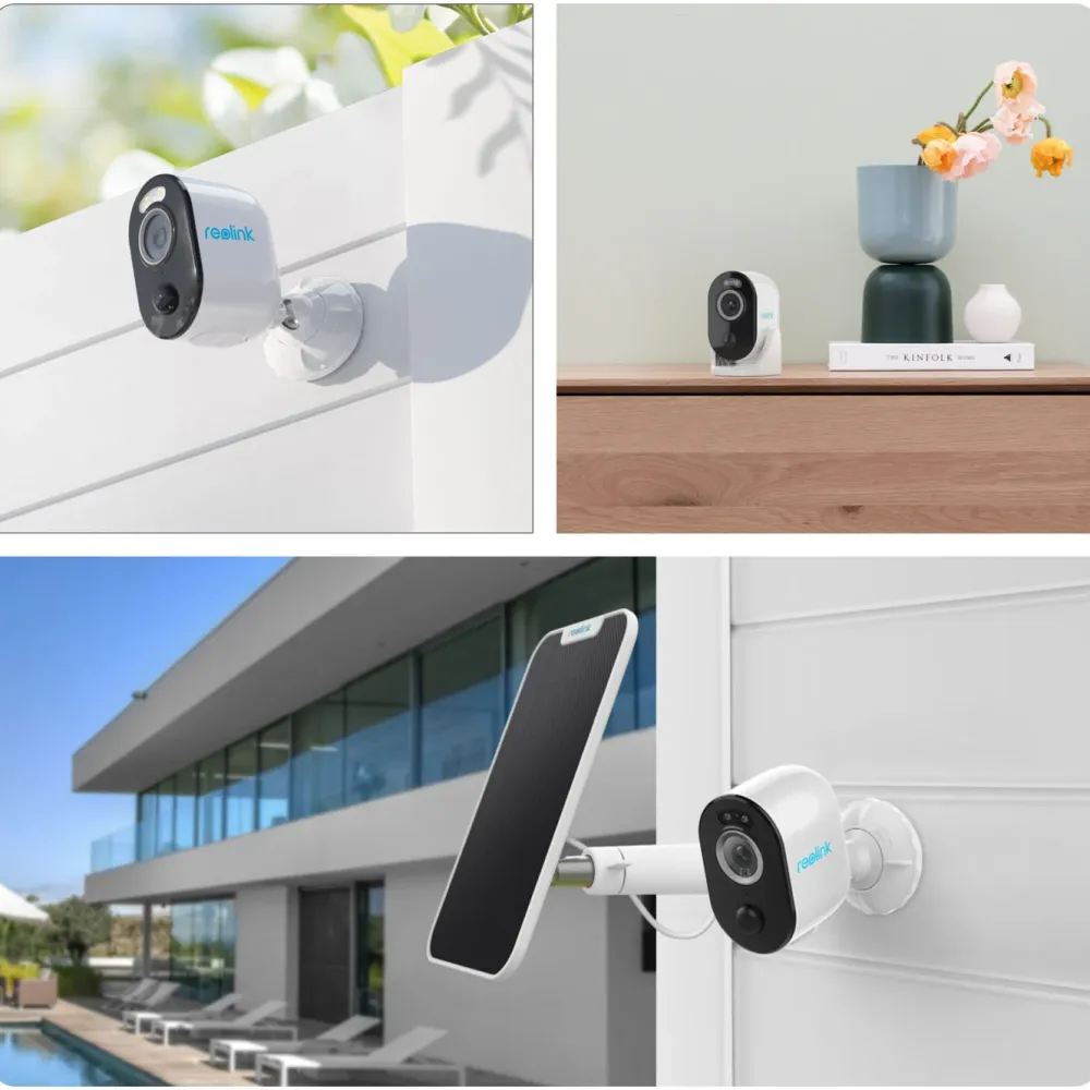 Reolink Alarmsystemer|Skimmingsbeskyttelse|Argus 3 Pro Trådløst overvåkingskamera