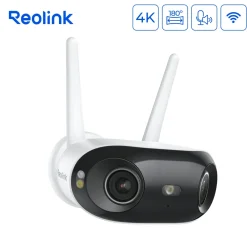 Reolink Kameraovervåking|Elite WiFi 4K 180° overvåkingskamera