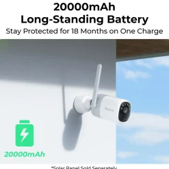Reolink Kameraovervåking|Home Hub med 2x Altas 2K-kameraer