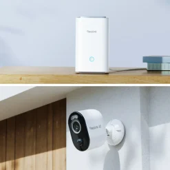 Reolink Kameraovervåking|Home Hub med 4x Argus 3 Ultra 4K-kamera
