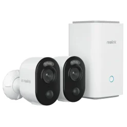 Reolink Kameraovervåking|Home Hub med 2x Argus 3 Ultra 4K-kamera