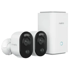 Reolink Kameraovervåking|Home Hub med 2x Argus 3 Ultra 4K-kamera