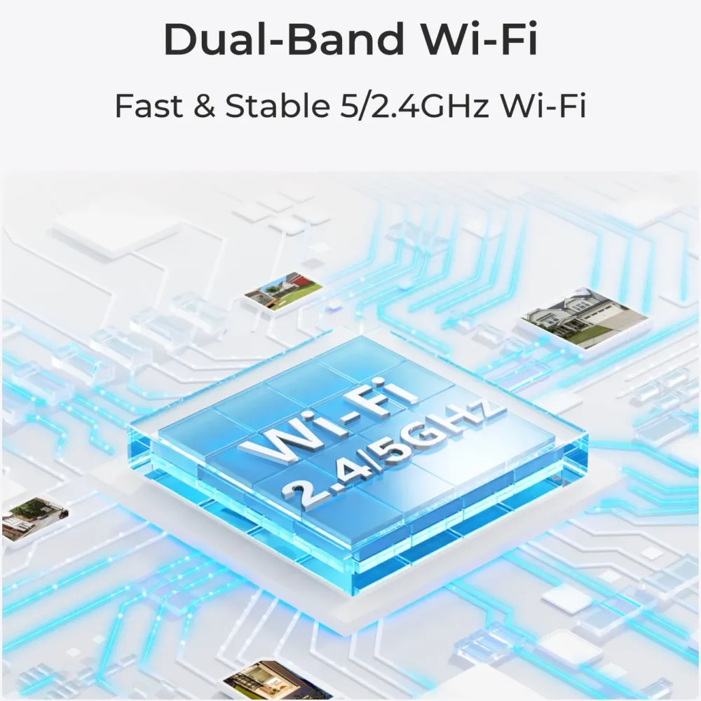 Reolink Kameraovervåking|TrackMix Wifi PTZ-overvåkingskamera