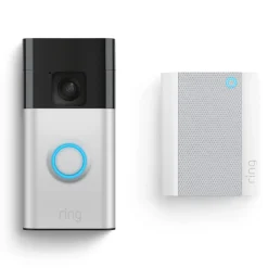 Ring Smart Dørklokke|Smart Dørklokke|Battery Video Doorbell med Chime Gen.2