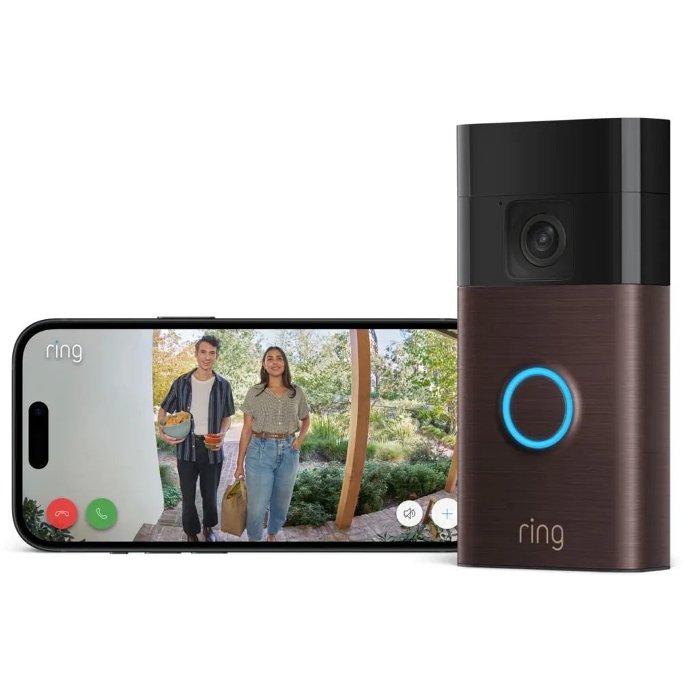 Ring Smart Dørklokke|Smart Dørklokke|Battery Video Doorbell