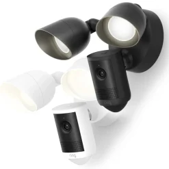 Ring Kameraovervåking|Floodlight Cam Pro overvåkingskamera Retinal 2K