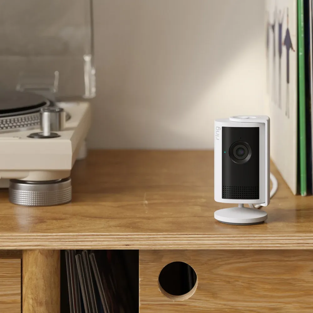 Ring Kameraovervåking|Indoor Camera Plus - Retinal 2K overvåkingskamera