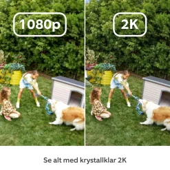 Ring Kameraovervåking|Outdoor Cam Plus Battery - Retinal 2K overvåkingskamera