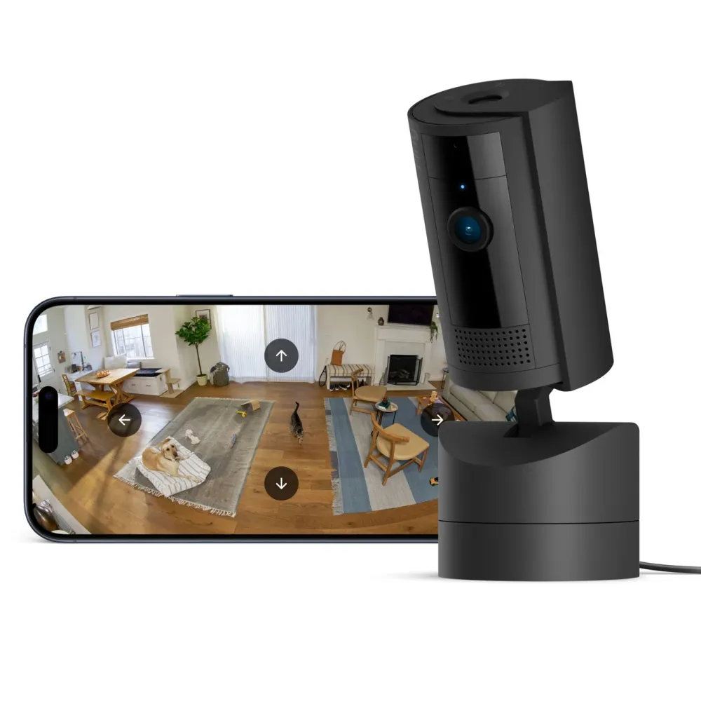 Ring Kameraovervåking|Pan-Tilt Indoor Camera