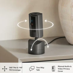Ring Kameraovervåking|Pan-Tilt Indoor Camera