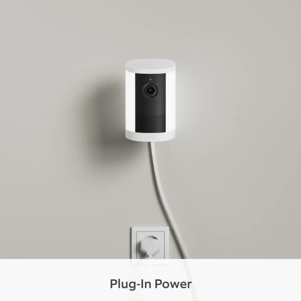 Ring Kameraovervåking|Spotlight Cam Pro plug-in overvåkingskamera