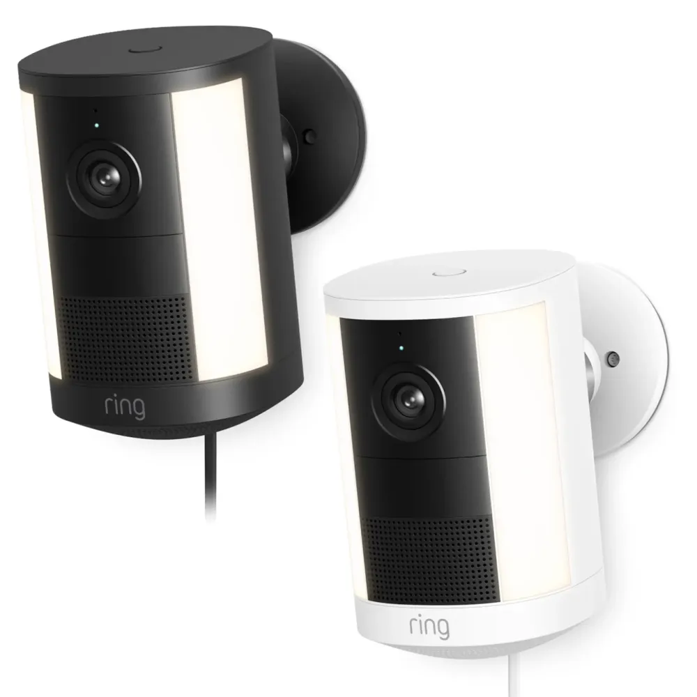 Ring Kameraovervåking|Spotlight Cam Pro plug-in overvåkingskamera