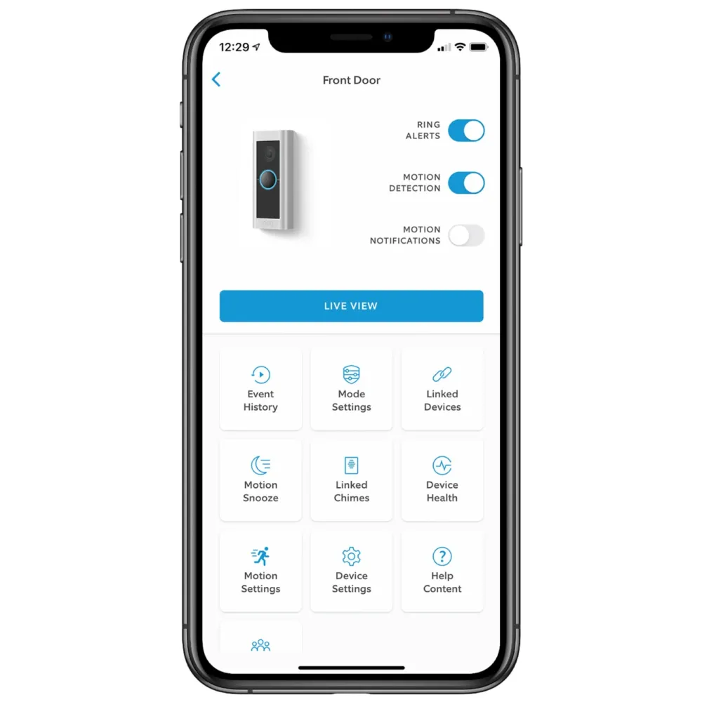Ring Smart Dørklokke|Smart Dørklokke|Video Doorbell Pro 2 Hardwired