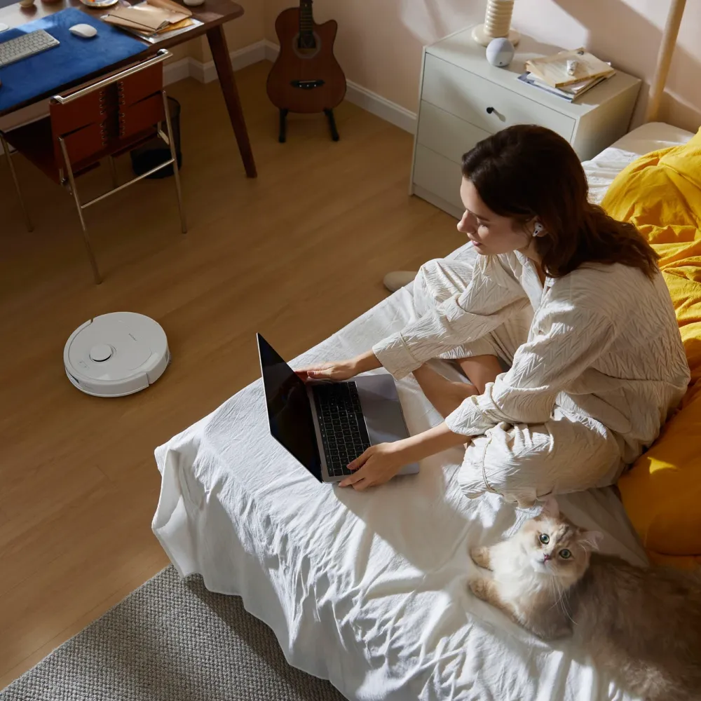 Roborock Rengjøring|Robotstøvsuger|Qrevo S Helautomatisk robotstøvsuger