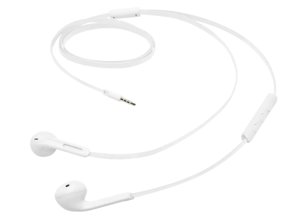Roxcore Iphone-Tilbehør|Hodetelefoner Og Hodesett|Pins 3 Headset Hvit
