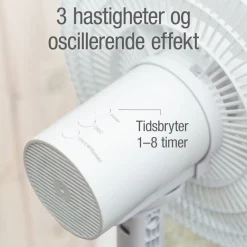 Rubicson Inneklima|Rengjøring|Gulvvifte med fjernkontroll Ø35 cm