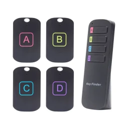 Rubicson Gps|Keyfinder med fjernkontroll 4-pk.