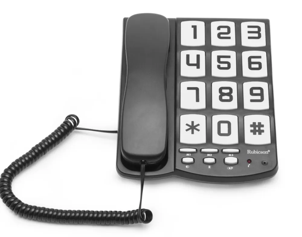 Rubicson Fasttelefoni|Lettbetjent hjemmetelefon