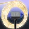 Rubicson Lyslenker|Utendørs Belysning|Solcelledrevet lyslenke 75 LED 7,5 m