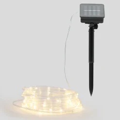 Rubicson Lyslenker|Utendørs Belysning|Solcelledrevet lyslenke 75 LED 7,5 m