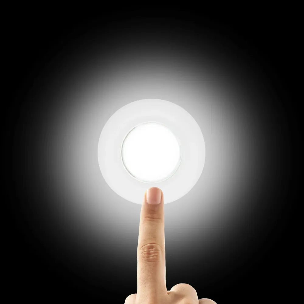Rubicson Arbeidsbelysning|Touch LED-spot 2-pk.