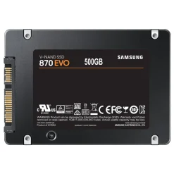 Samsung Datamaskinkomponenter|Lagring|870 EVO SSD-disk 500 GB