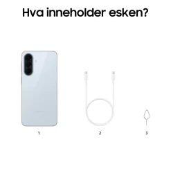 Samsung Mobiltelefoner|Galaxy A57 5G Isblå