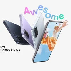 Samsung Mobiltelefoner|Galaxy A57 5G Isblå