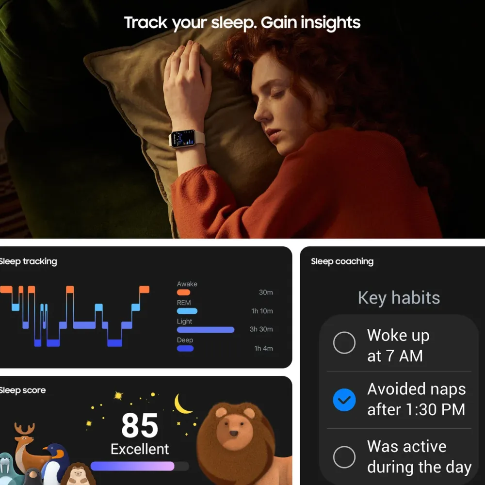 Samsung Smartklokker Og Ringer|Galaxy Fit 3