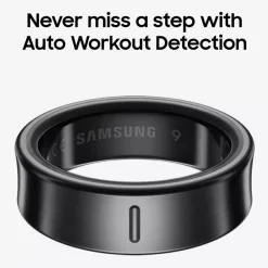Samsung Smart Ring|Smartklokker Og Ringer|Galaxy Ring - Titanium Black Størrelse 10