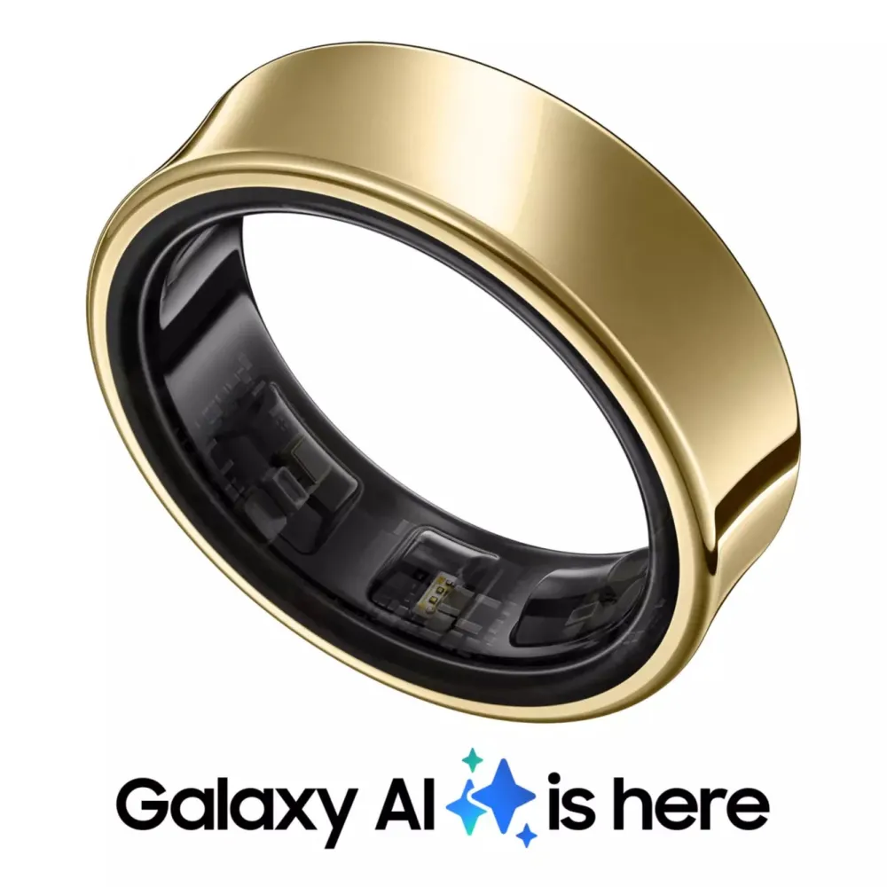 Samsung Smart Ring|Smartklokker Og Ringer|Galaxy Ring - Titanium Gold Størrelse 10
