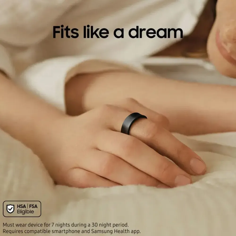 Samsung Smart Ring|Smartklokker Og Ringer|Galaxy Ring - Titanium Gold Størrelse 10