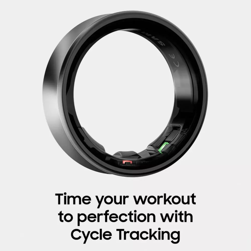 Samsung Smart Ring|Smartklokker Og Ringer|Galaxy Ring - Titanium Silver Størrelse 7