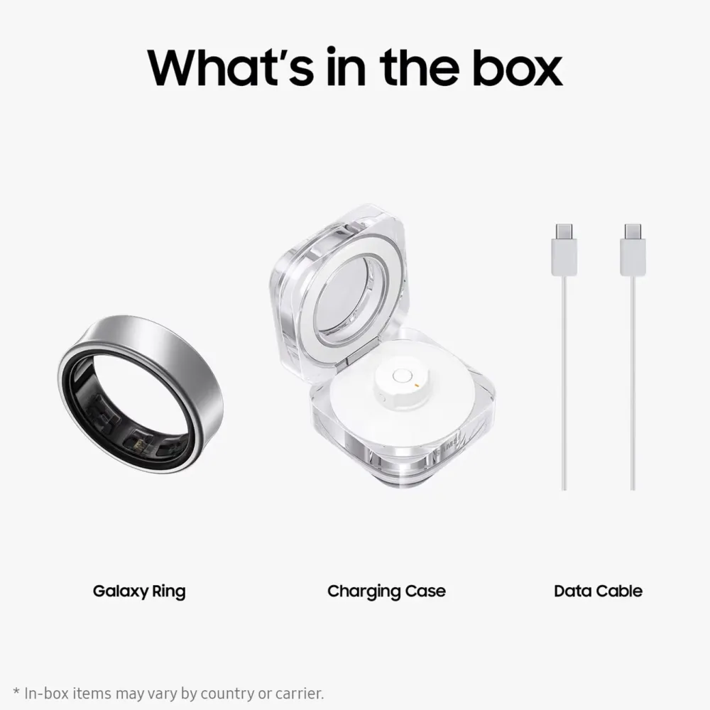 Samsung Smart Ring|Smartklokker Og Ringer|Galaxy Ring - Titanium Silver Størrelse 7