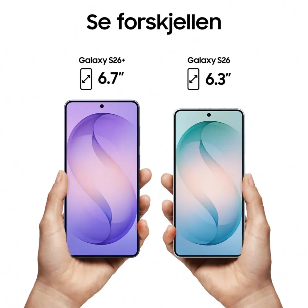 Samsung Mobiltelefoner|Galaxy S26+ 512GB