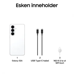 Samsung Mobiltelefoner|Galaxy S26 256GB