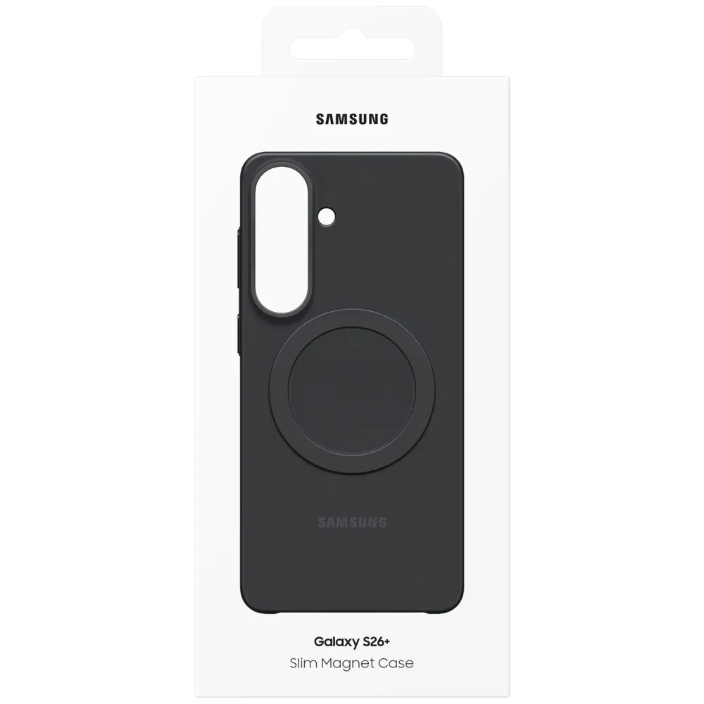 Samsung Mobildeksler & Etui|Galaxy S26+ Slim Magnet Case Black