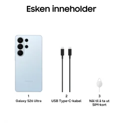 Samsung Mobiltelefoner|Galaxy S26 Ultra 256GB