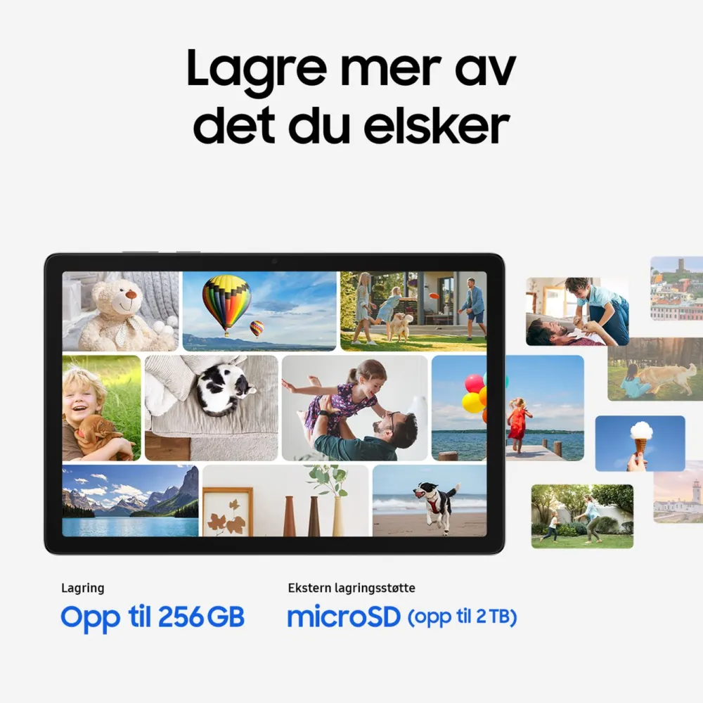 Samsung Lese & Nettbrett|Galaxy Tab A11+ 11" nettbrett 5G 256 GB