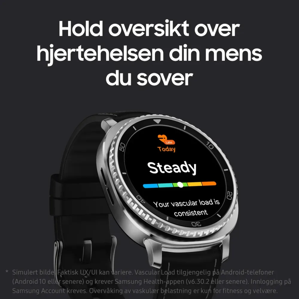 Samsung Smartklokker Og Ringer|Galaxy Watch8 Classic 46mm Bluetooth + 4G