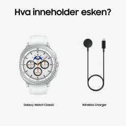 Samsung Smartklokker Og Ringer|Galaxy Watch8 Classic 46mm Bluetooth