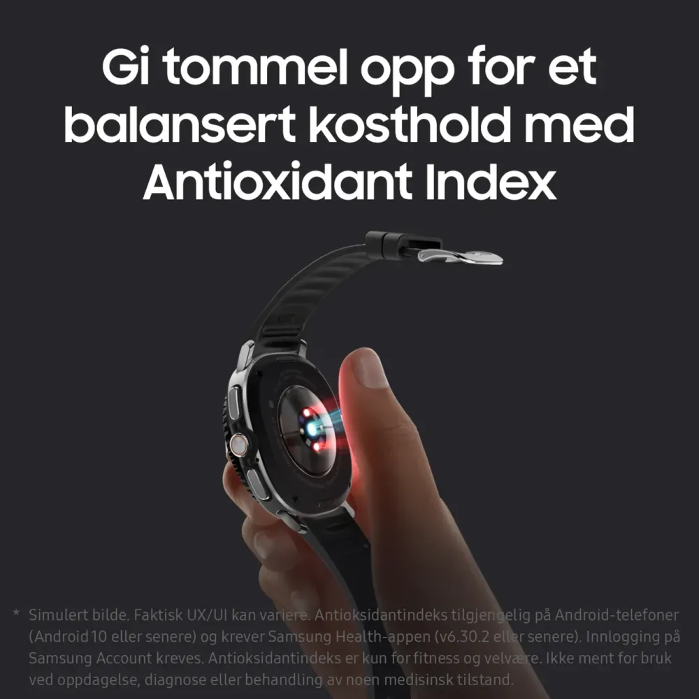 Samsung Smartklokker Og Ringer|Galaxy Watch8 Classic 46mm Bluetooth + 4G