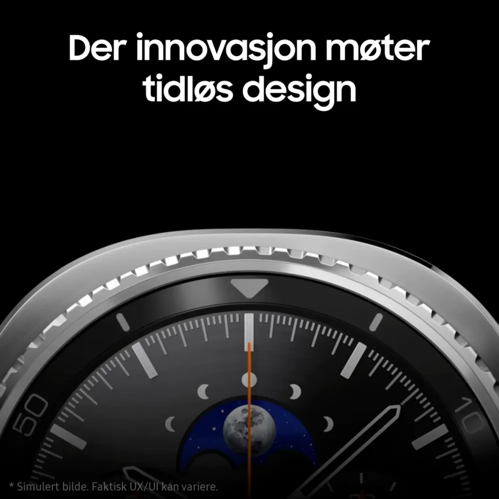 Samsung Smartklokker Og Ringer|Galaxy Watch8 Classic 46mm Bluetooth + 4G