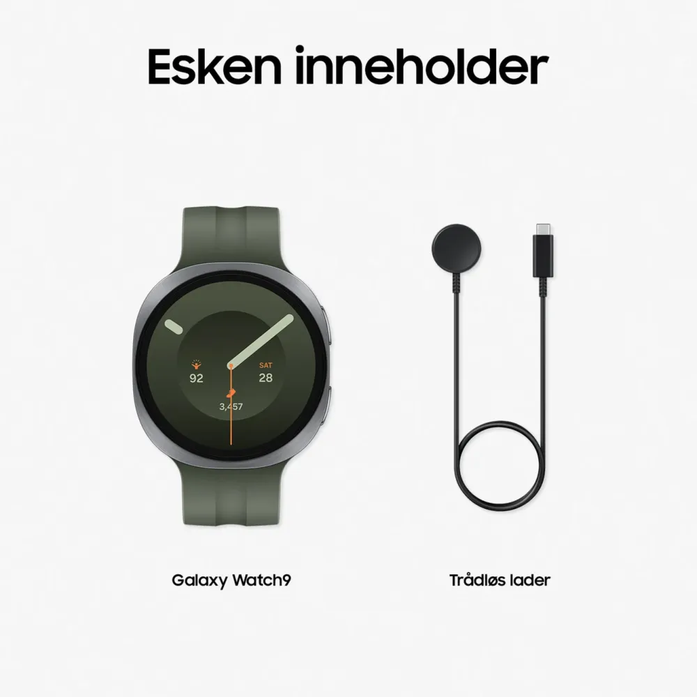Samsung Smartklokker Og Ringer|Galaxy Watch9 44mm Bluetooth + 4G