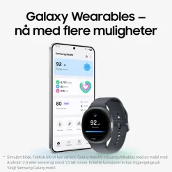 Samsung Smartklokker Og Ringer|Galaxy Watch8 44mm Bluetooth + 4G