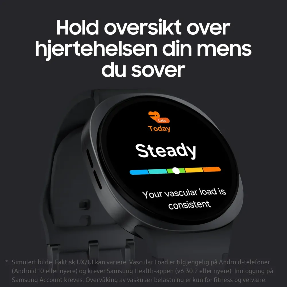 Samsung Smartklokker Og Ringer|Galaxy Watch8 44mm Bluetooth + 4G