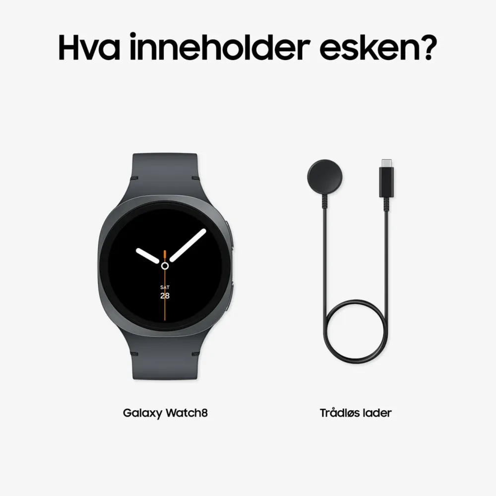 Samsung Smartklokker Og Ringer|Galaxy Watch8 40mm Bluetooth