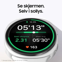 Samsung Smartklokker Og Ringer|Galaxy Watch8 40mm Bluetooth + 4G