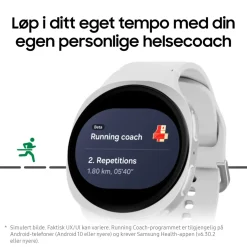 Samsung Smartklokker Og Ringer|Galaxy Watch8 40mm Bluetooth + 4G